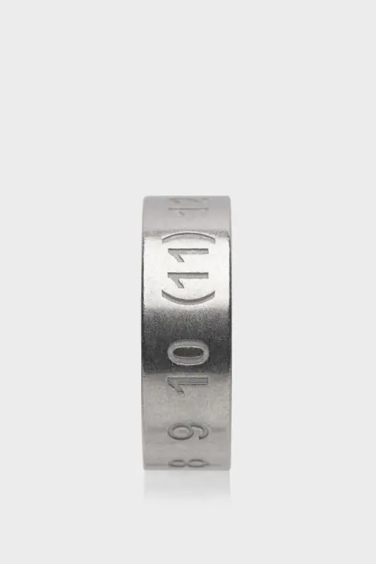 Maison Margiela Band Ring: Numerical Ring Silver online