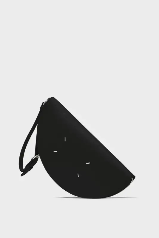 Maison Margiela Black Leather Pouch Black online