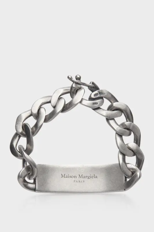 Maison Margiela Silver Chain Bracelet Silver online