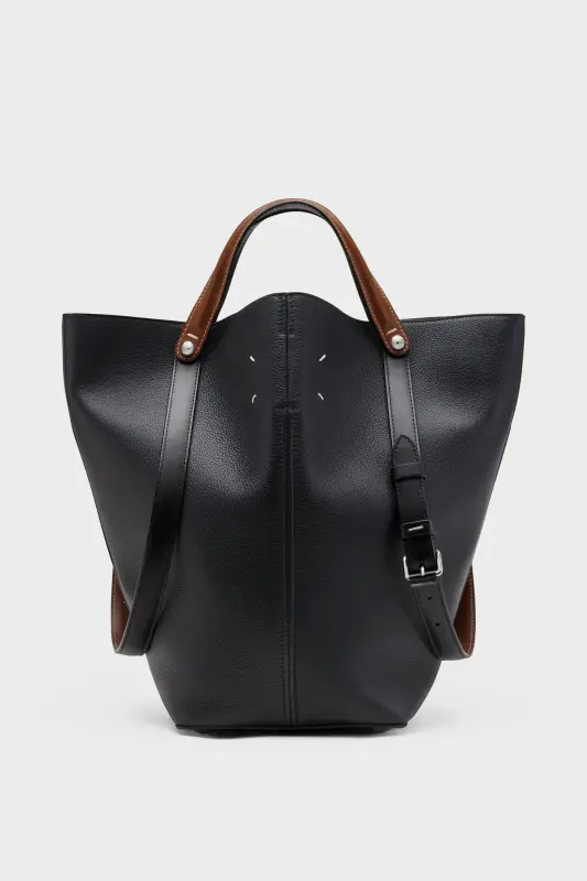 Maison Margiela Dress-Age Medium Bag Black and Chestnut online