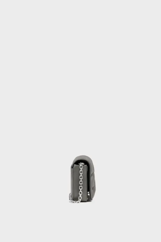 Maison Margiela GLAM SLAM EMBROIDERY FLAP MINI Pebble grey online