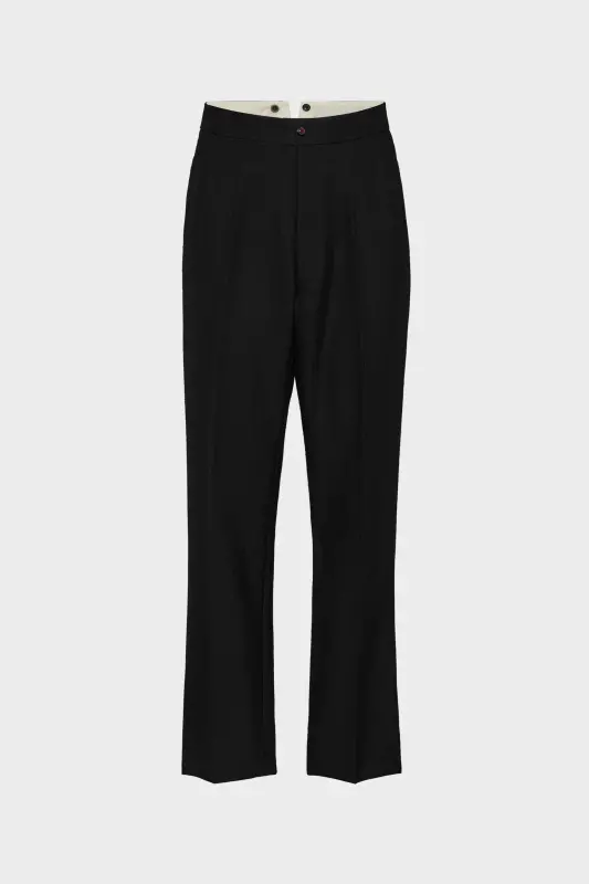 Maison Margiela Herringbone Pants Black Maison Margiela Herringbone Pants Black online