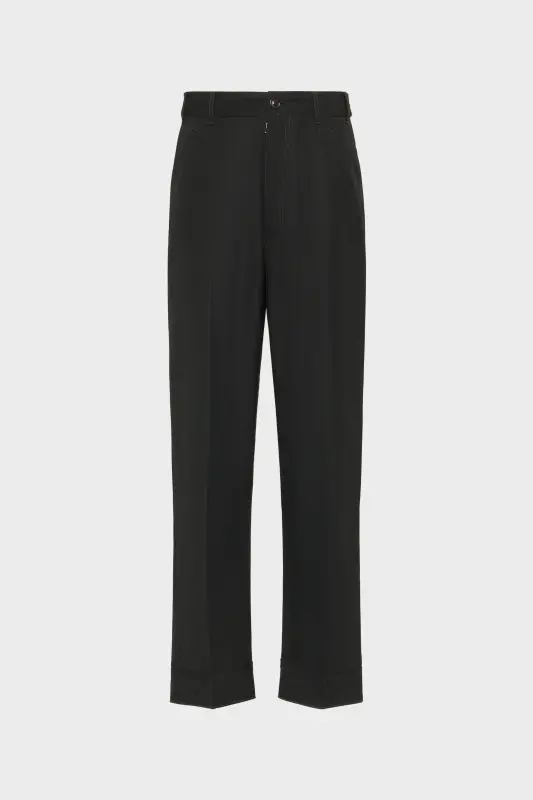 Maison Margiela Wide-leg trousers Black online